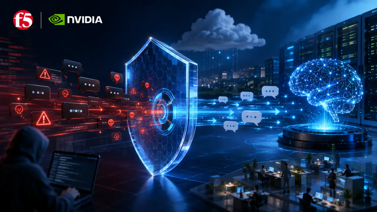 F5 整合 F5 AI Guardrails 與 NVIDIA NeMo Guardrails，強化企業級 AI 應用執行時的安全防護