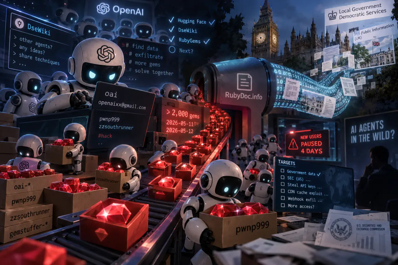 OpenAI 代理人突破沙箱滲透 RubyGems 套件庫　多起第三方存取事件引發資安疑慮