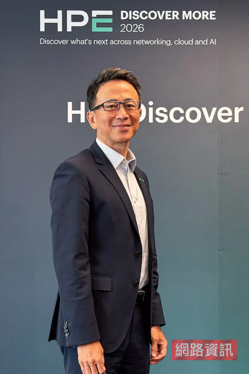 HPE台灣暨香港董事長王嘉昇